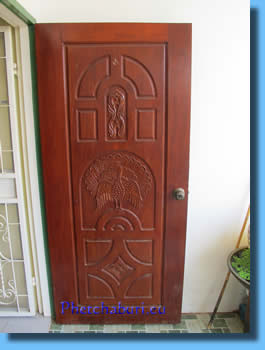 Nice teak wood door