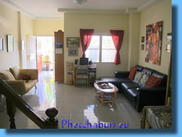 Big sun-drenched living room House for sale in Cha-Am