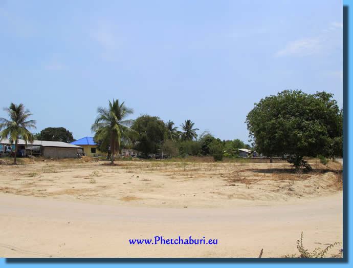 Free land for sale in Cha-Am Thailand