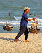 Fishmonger in Cha-Am